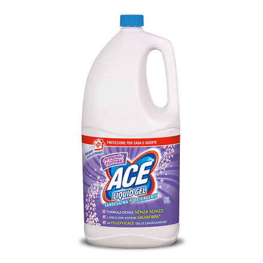 Acqua e Sapone Sicilia - ACE CANDEGGINA GEL CON DETERGENTE 2,5 LT