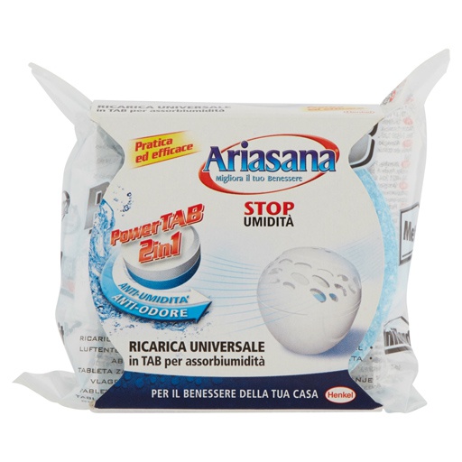 Acqua e Sapone Sicilia - ARIASANA POWER TAB RICARICA 2 IN 1 300 GR