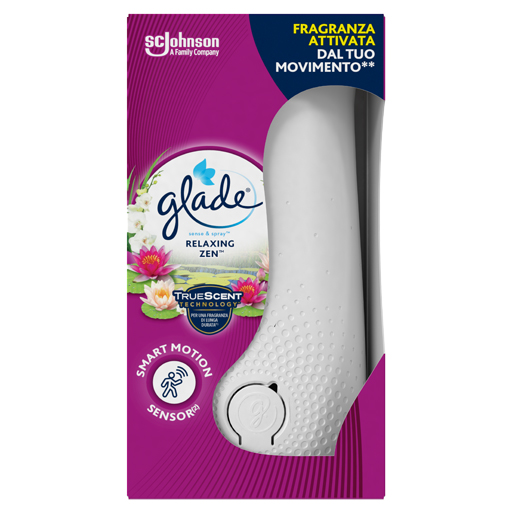 6 Ricariche per Diffusore Elettrico GLADE SENSE & SPRAY Relaxing Zen NUOVE  casa