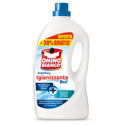 Omino Bianco Additivo Igienizzante Polver DEO+ Battericida