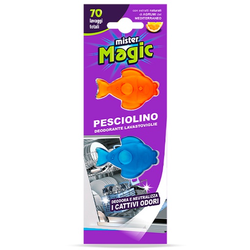 Acqua e Sapone Sicilia - MISTER MAGIC DEODORANTE LAVASTOVIGLIE PESCIOLINO