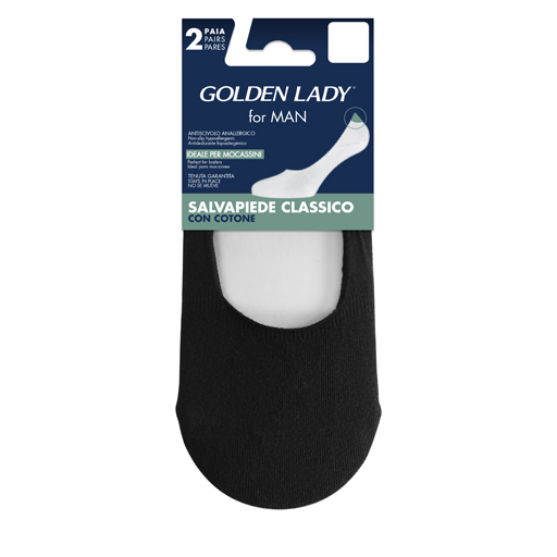6 PAIA SALVAPIEDE GOLDEN LADY ART 22 CON SOLETTA IN SPUGNA LAVORAZIONE