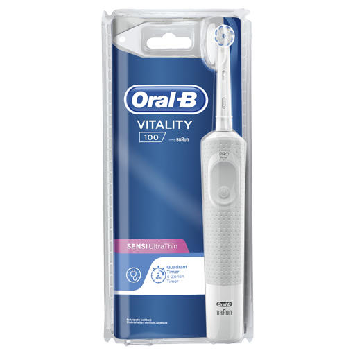 Acqua e Sapone Sicilia ORALB SPAZZOLINO ELETTRICO VITALITY 100 SENSI ULTRA THIN