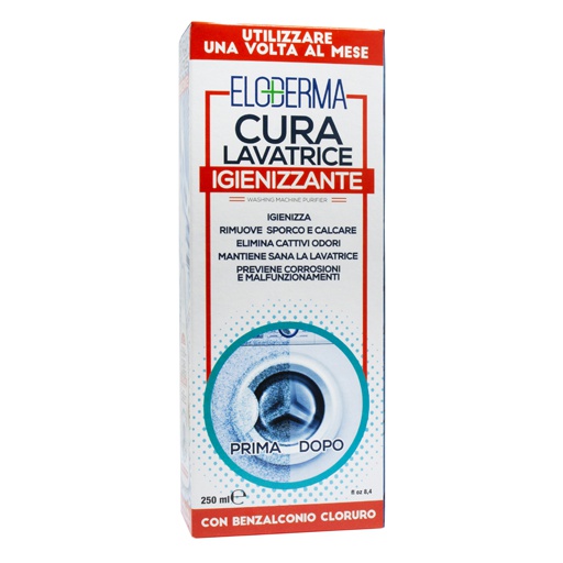 Acqua e Sapone Sicilia - ELODERMA CURA LAVATRICE IGIENIZZANTE 250 ML