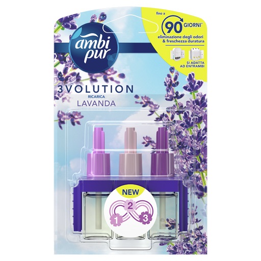 AMBIPUR 3VOLUTION DIFFUSORE ELETTRICO + RICARICA RISVEGLIO PRIMAVERILE 20  ML - PiùMe