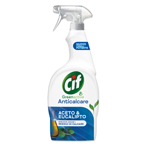 Cif Green Active Sgrassatore Anticalcare Aceto e Eucalipto 650 Ml