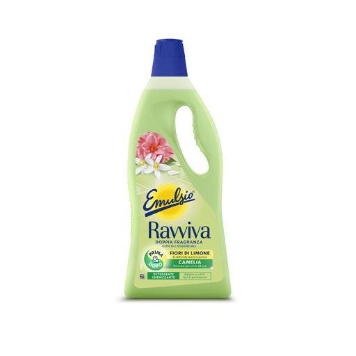 EMULSIO Ravviva Parquet Detergente con Olio essenziale di Argan 750ml