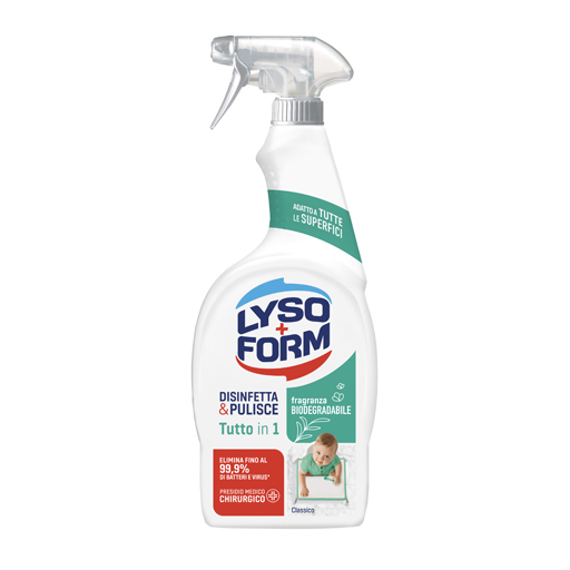 Acqua e Sapone Sicilia - LYSOFORM SPRAY TUTTO IN 1 CLASSICO 700 ML